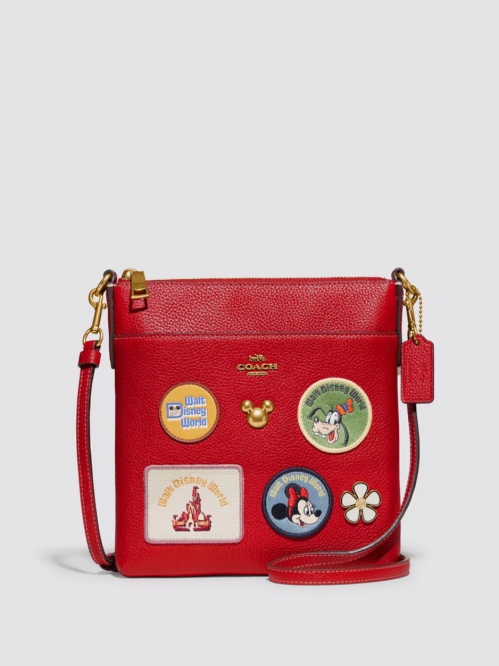 Coach x Disney Walt Disney World Crossbody Bag – Red ❤️🏰